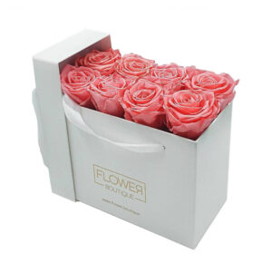 pink forever roses rectangular